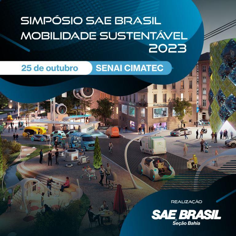 Simpósio SAE BRASIL de Mobilidade Sustentável  2023 (Seção Bahia) – EVENTO GRATUITO