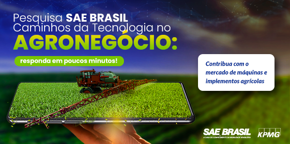 SAE BRASIL e KPMG promovem pesquisa para identificar oportunidades e desafios da tecnologia no agronegócio brasileiro